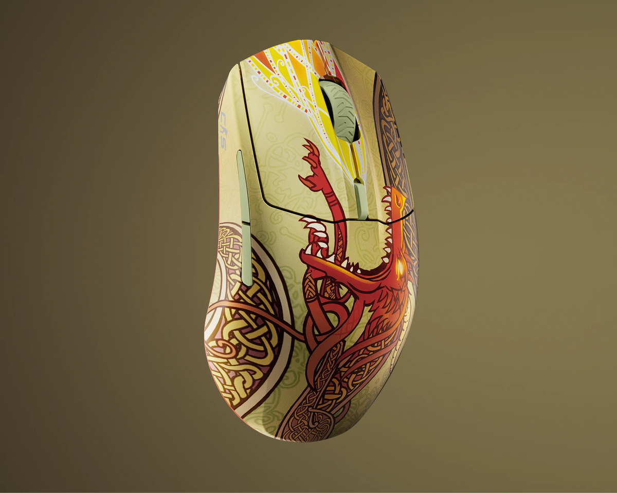 SteelSeries Wireless Gaming Mouse CS2 Dragon Lore Edition